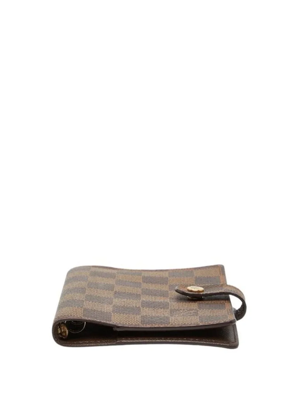 Louis Vuitton Damier Agenda PM Notebook Cover Brown Leather